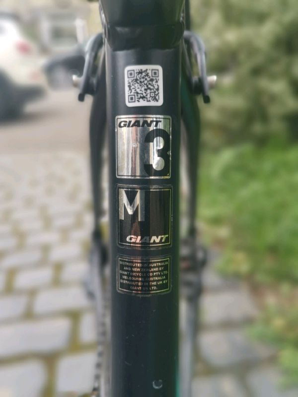 Giant Rapid 3 Hybrid bike, black | in 
